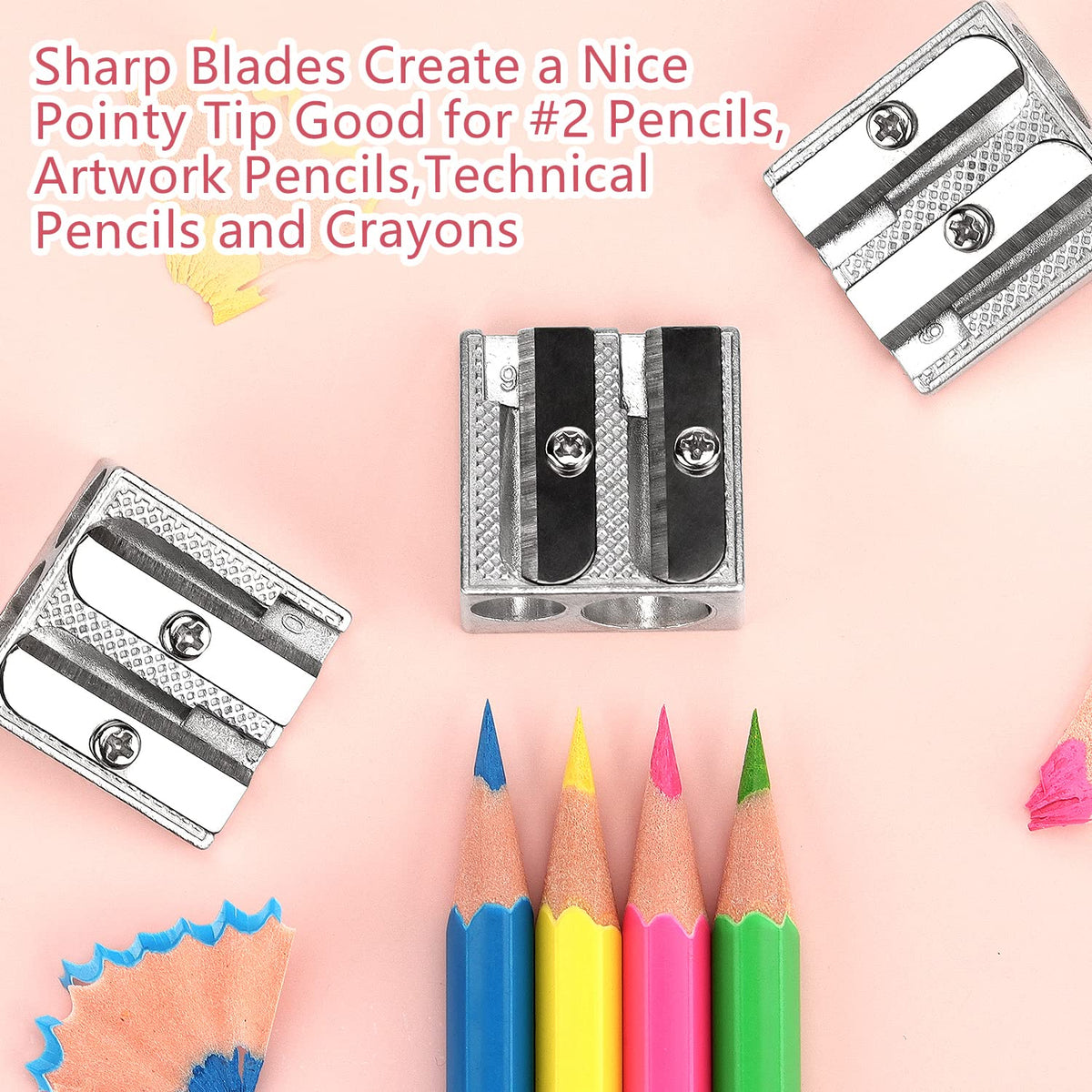 Tamaki Handheld Metal Pencil Sharpener offers sharp blades for precise tips. Ideal for artists and students alike. Available at Curat Cart.