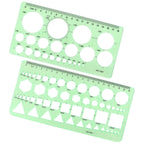 Premium imported Tamaki Circle Template for precise designs, available at Curat Cart. Perfect for artists and designers.