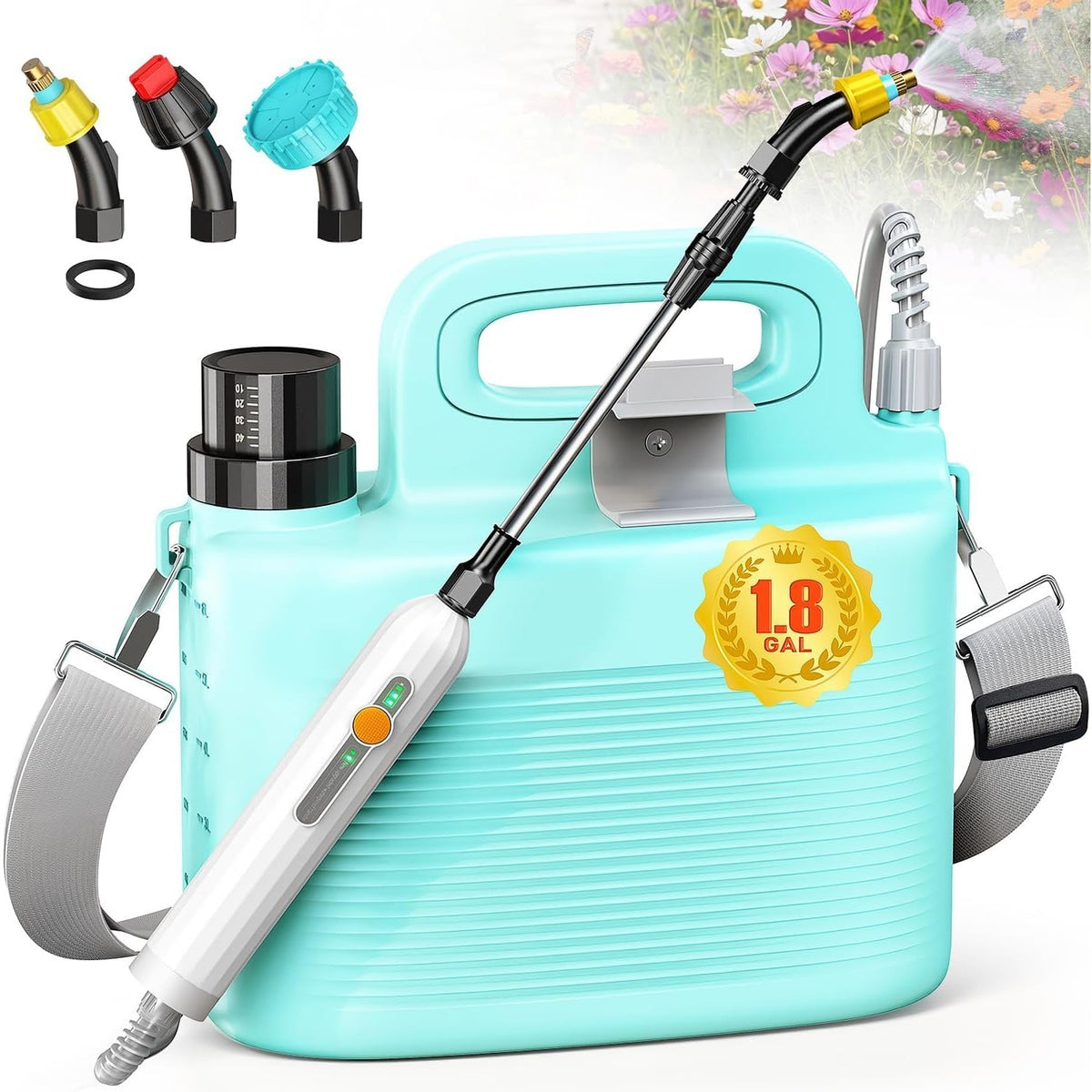 Discover the Tarden Battery Powered Garden Sprayer, a premium import perfect for efficient gardening. Available at Curat Cart.