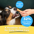 Tartar Shield Dental Dog Biscuits offer a healthier solution for daily dental care, 100% authentic and available at Curat Cart.