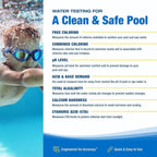 Taylor Pool Water Test Kit in official packaging, engineered for accuracy to ensure a clean and safe pool. Available at Curat Cart.