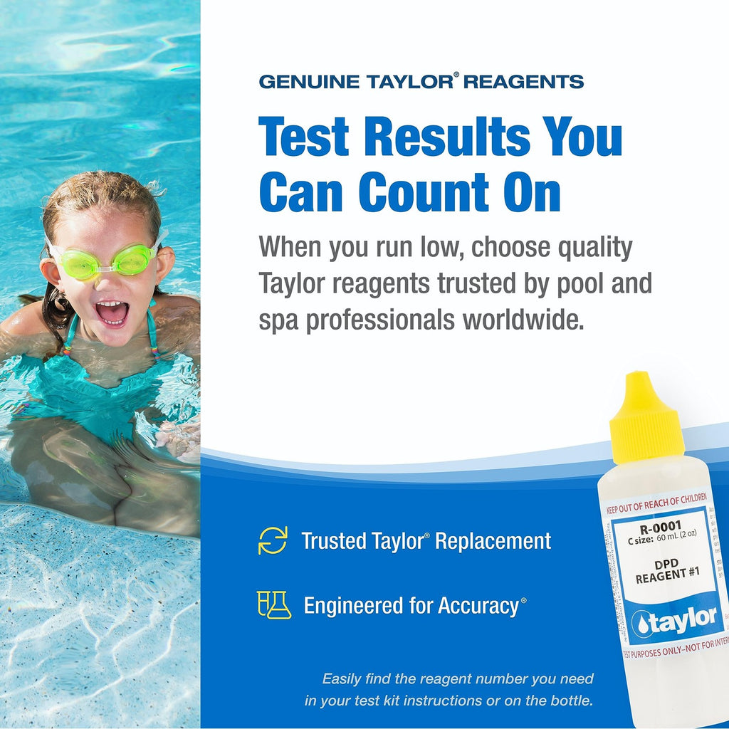 Taylor Technologies DPD Reagent in high-quality packaging, ensuring accurate test results. Available at Curat Cart.