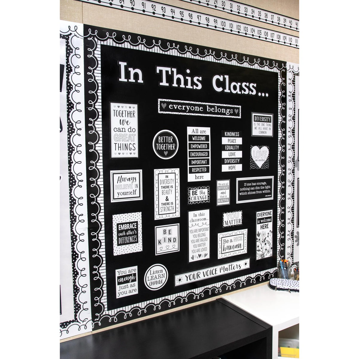 Enhance classroom decor with Teacher Created Resources Border Trim, perfect for creating an inviting learning environment. Available at Curat Cart.