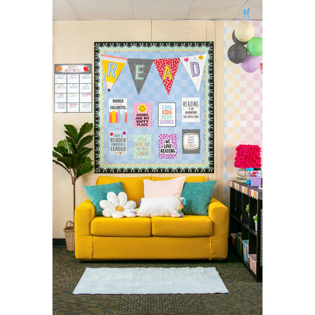 Teacher Created Resources Border Trim enhances classroom decor, specially curated by Curat Cart for vibrant learning environments.