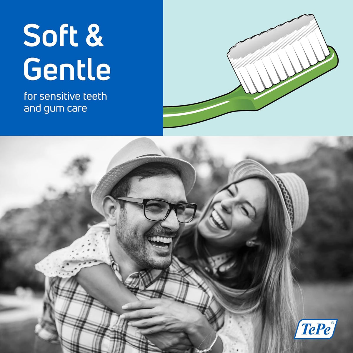 TePe Supreme Toothbrush for sensitive teeth and gum care. Order online in India for gentle oral hygiene.