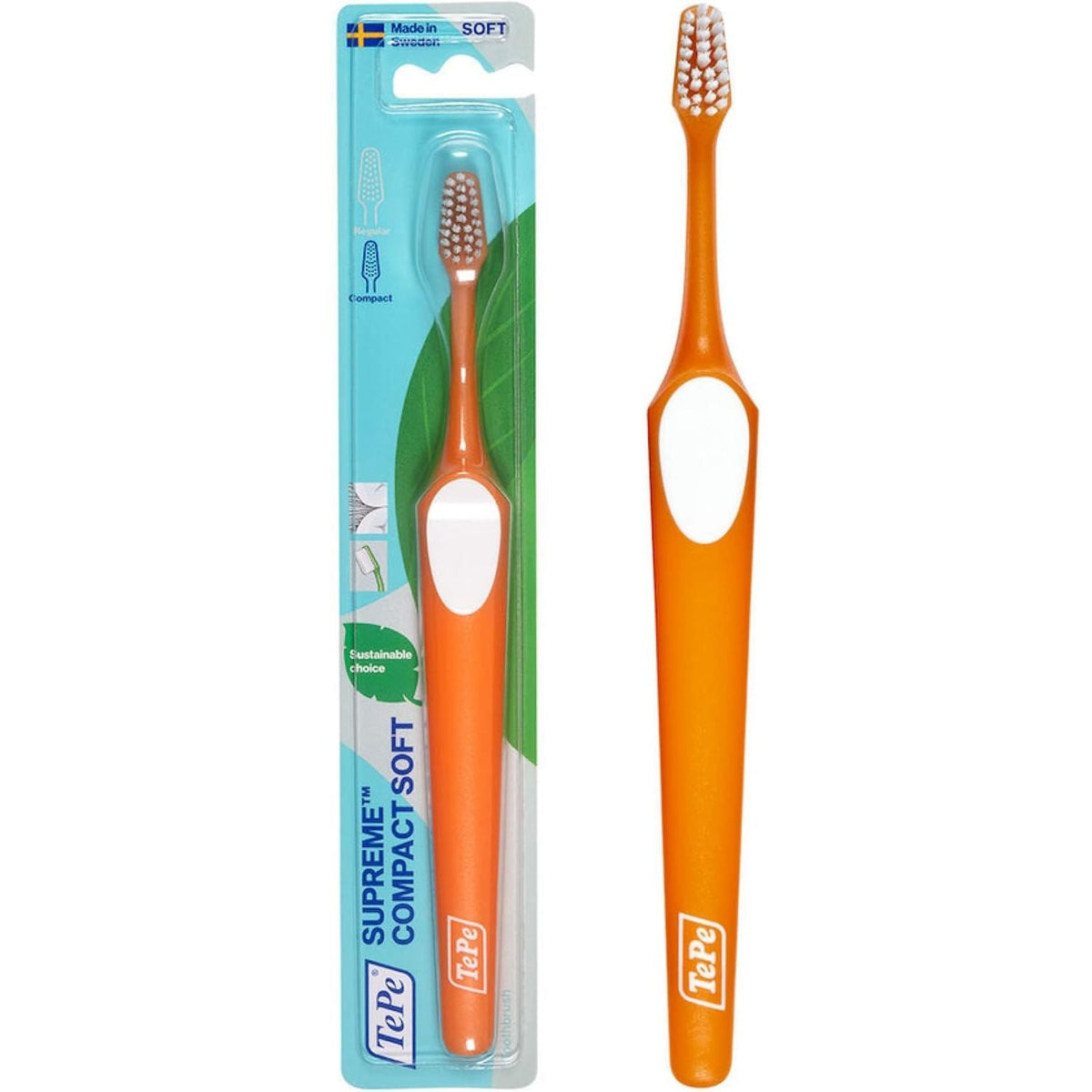 Discover the TePe Supreme Toothbrush, a premium imported dental care choice for effective and gentle cleaning.