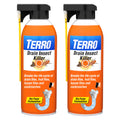 Terro Drain Insect Killer Foam Treatment, a premium import, effectively eliminates drain flies and cockroaches. Available at Curat Cart.