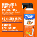 Terro Drain Insect Killer Foam Treatment eliminates pests with 3 IGRs. Available in India at Curat Cart for effective pest control.