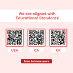 Fidget Game Word Pop CVC Games features high-quality packaging with educational QR codes aligned with standards. Available at Curat Cart.