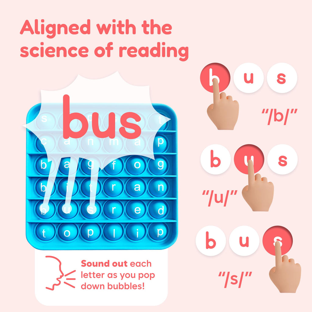 Explore the Fidget Game Word Pop CVC Games, specially curated by Curat Cart for engaging learning experiences in India.