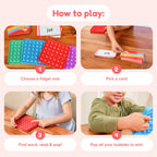 Engaging Fidget Game Word Pop CVC Games in vibrant official packaging, ideal for fun learning at Curat Cart.