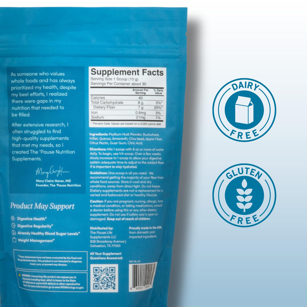 Pause Life Fiber GDX Blend offers digestive health support. 100% Authentic, available at Curat Cart in India.