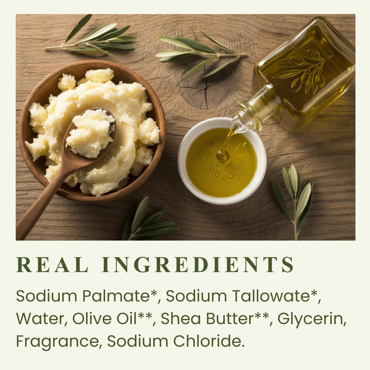 THE RUSTIC LANDS Natural Beef Tallow Soap with real ingredients. Available in India. Order online for skincare benefits.