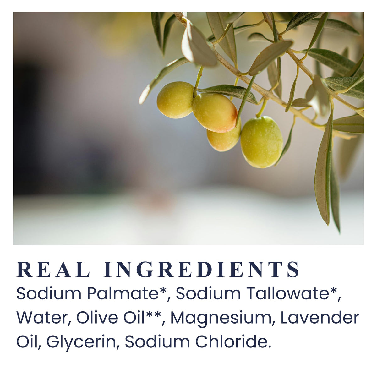 Premium soap made with natural beef tallow, olive oil, and real ingredients for an authentic cleansing experience.