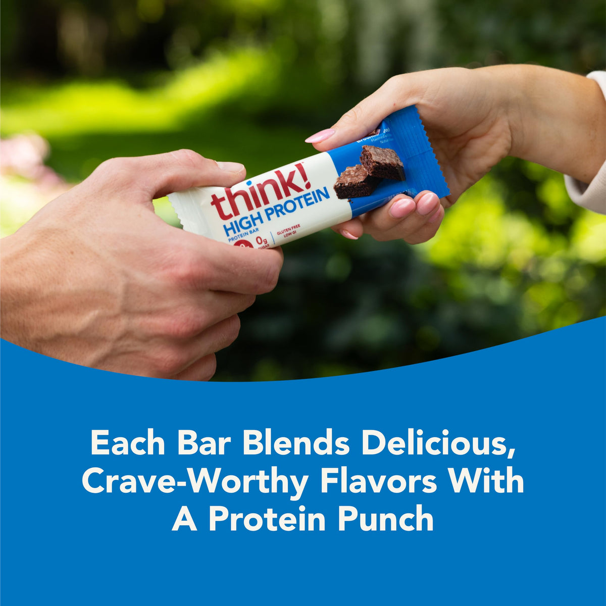 Think High Protein Bar Brownie Crunch offers premium imported flavors, delivering a delicious protein punch. Available at Curat Cart.