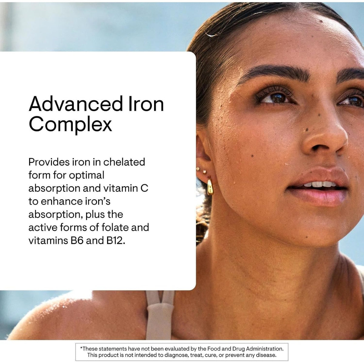 Thorne Advanced Iron Complex enhances iron absorption with vitamin C, perfect for daily use. Available at Curat Cart.