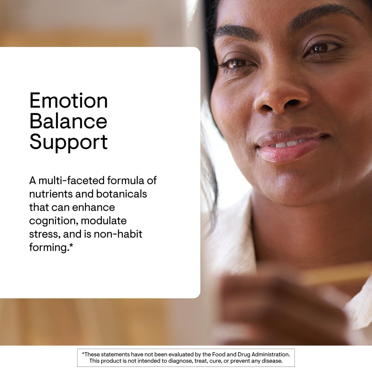 Discover Thorne Emotion Balance Support, specially curated by Curat Cart to enhance cognition and reduce stress effectively.