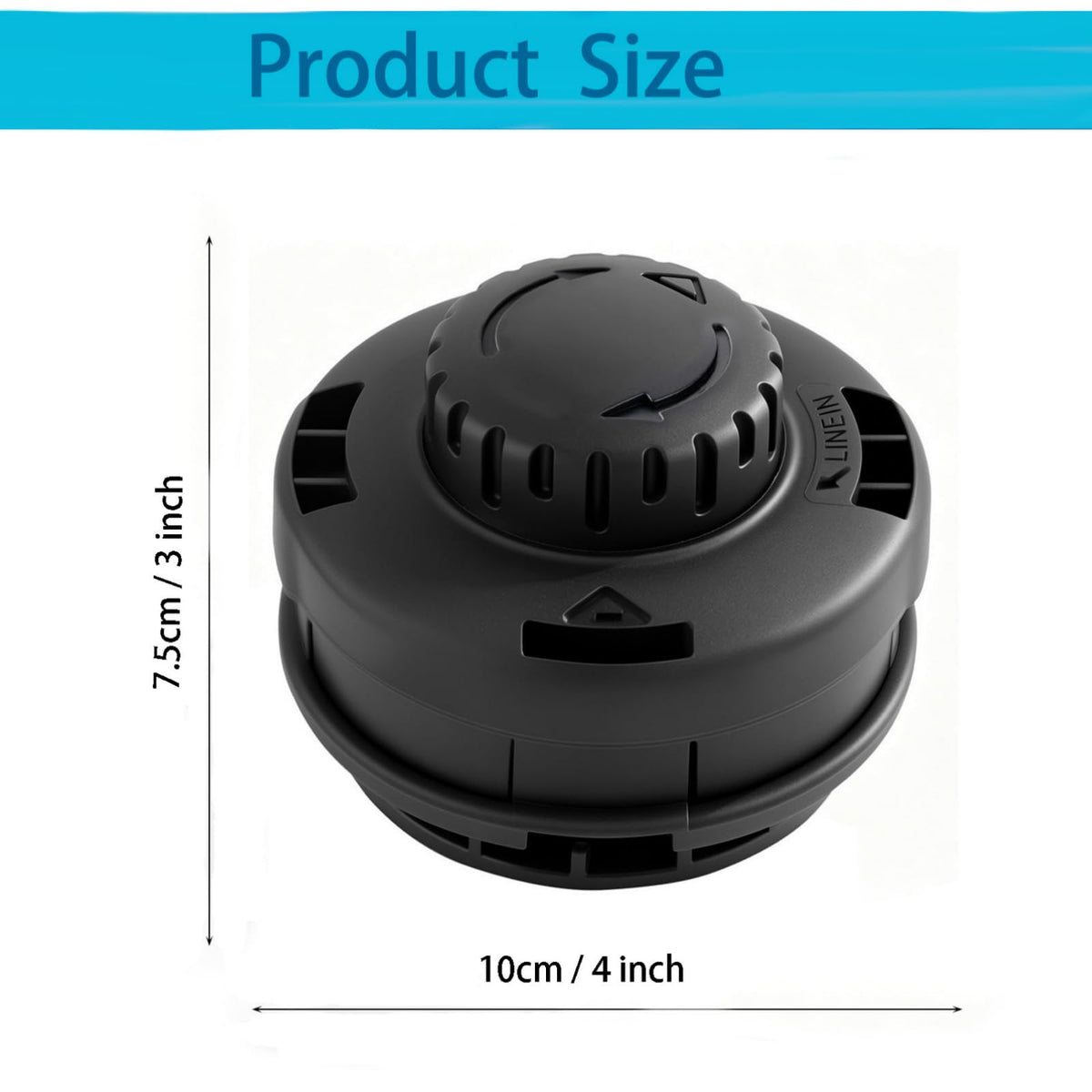 Experience precision with the THTEN Trimmer Head, compatible with Kobalt. Specially curated by Curat Cart for your gardening needs.