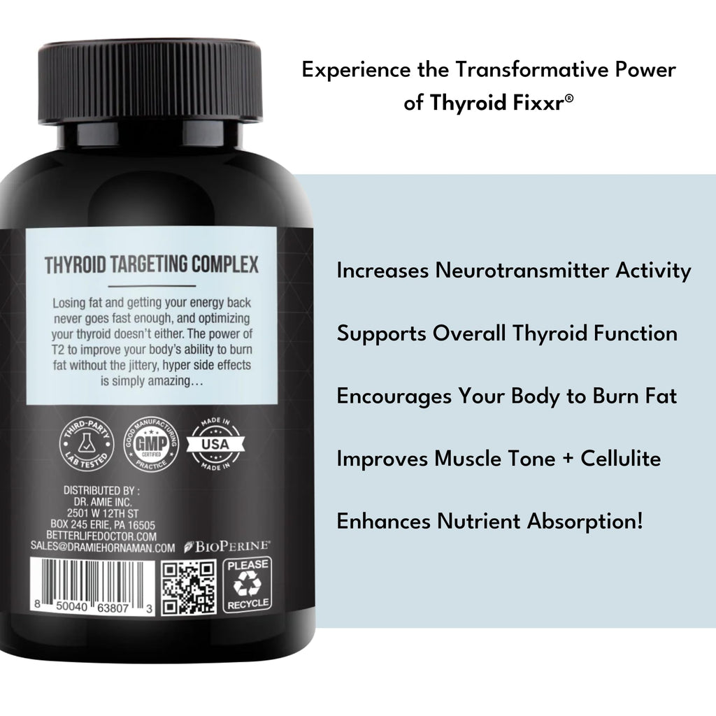 Discover Thyroid Fixxr T2, specially curated by Curat Cart, enhancing thyroid function, energy, and fat loss. Shop now.