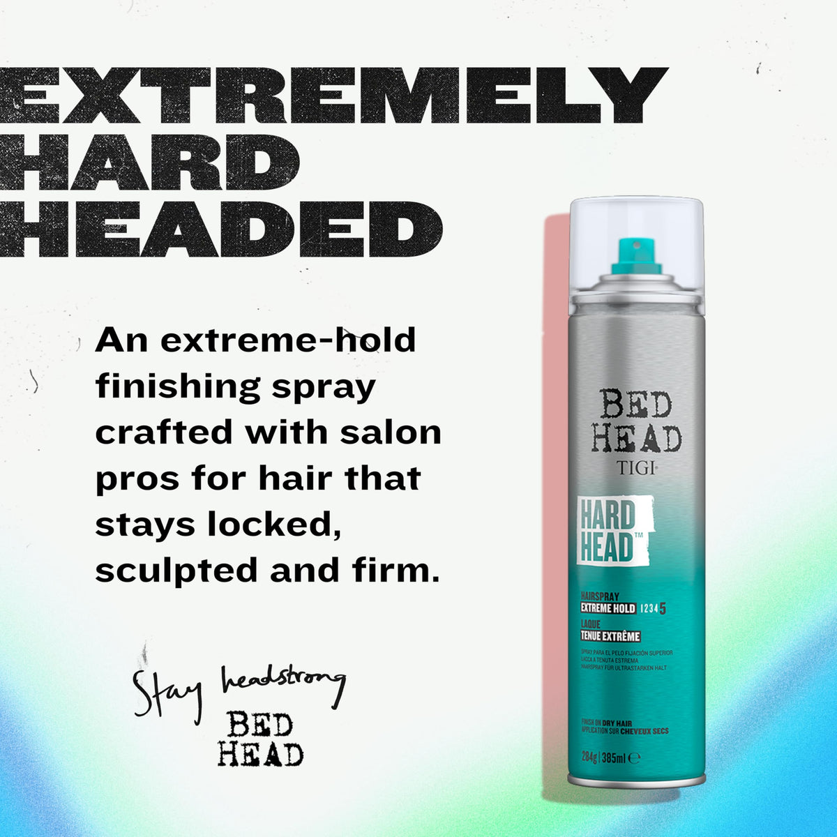 Order TIGI Bed Head Hard Head Hair Spray online in India for an extreme-hold finish, ensuring your style stays locked and firm.