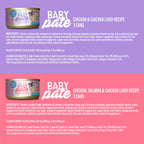 Tiki Cat Baby Pate Kitten Food offers rich chicken flavor, perfect for daily nutrition. Available at Curat Cart.