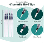 Explore Tobios Watercolor Brush Pens with four versatile tips, perfect for daily use. Elevate your art skills with Curat Cart.