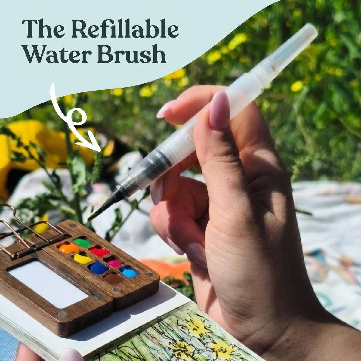 Create vibrant art with Tobios Watercolor Brush Pens, 100% Authentic and available at Curat Cart in India.
