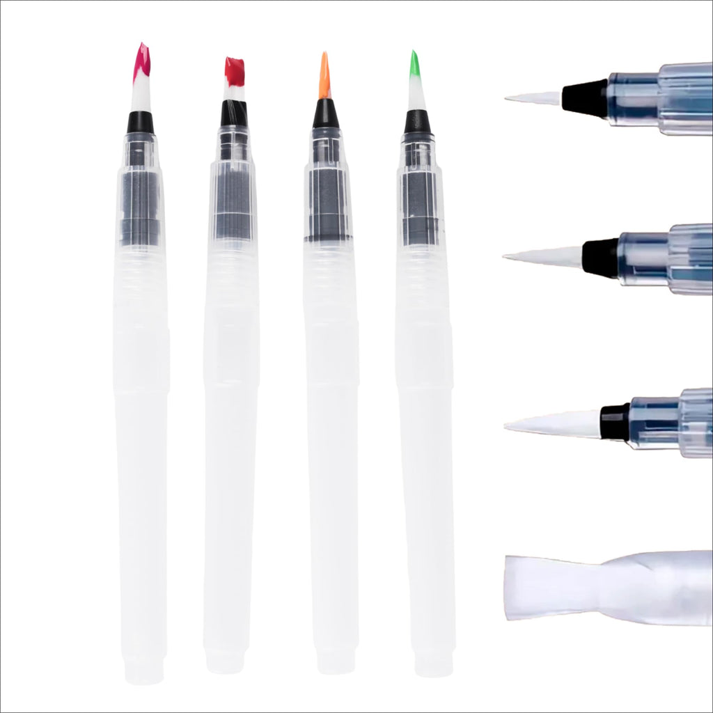 Tobios Watercolor Brush Pens showcase vibrant colors and premium imported quality, available at Curat Cart for art enthusiasts.