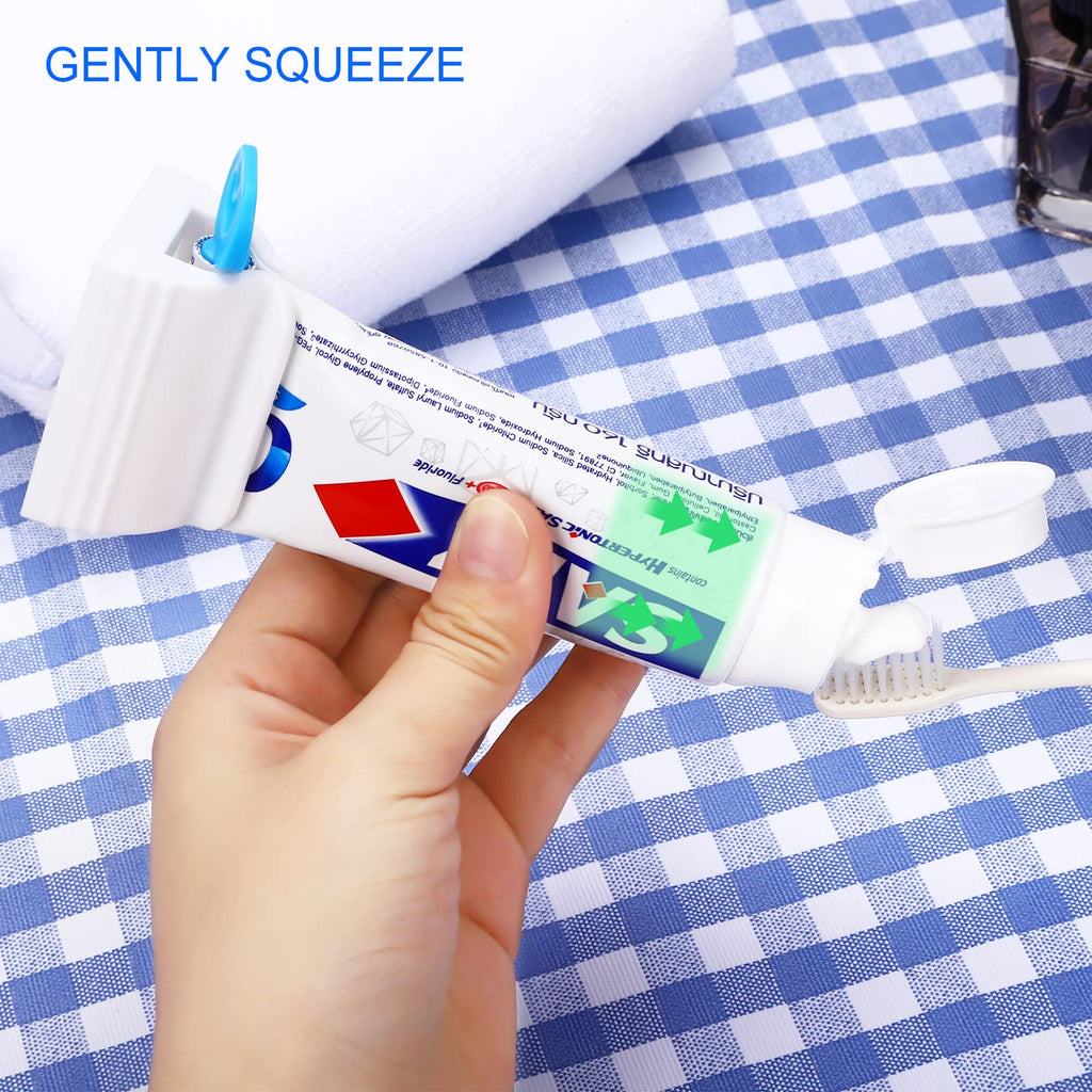 Effortlessly use the Toothpaste Squeezer Set of 4 for maximum tube efficiency. 100% Authentic, available at Curat Cart.