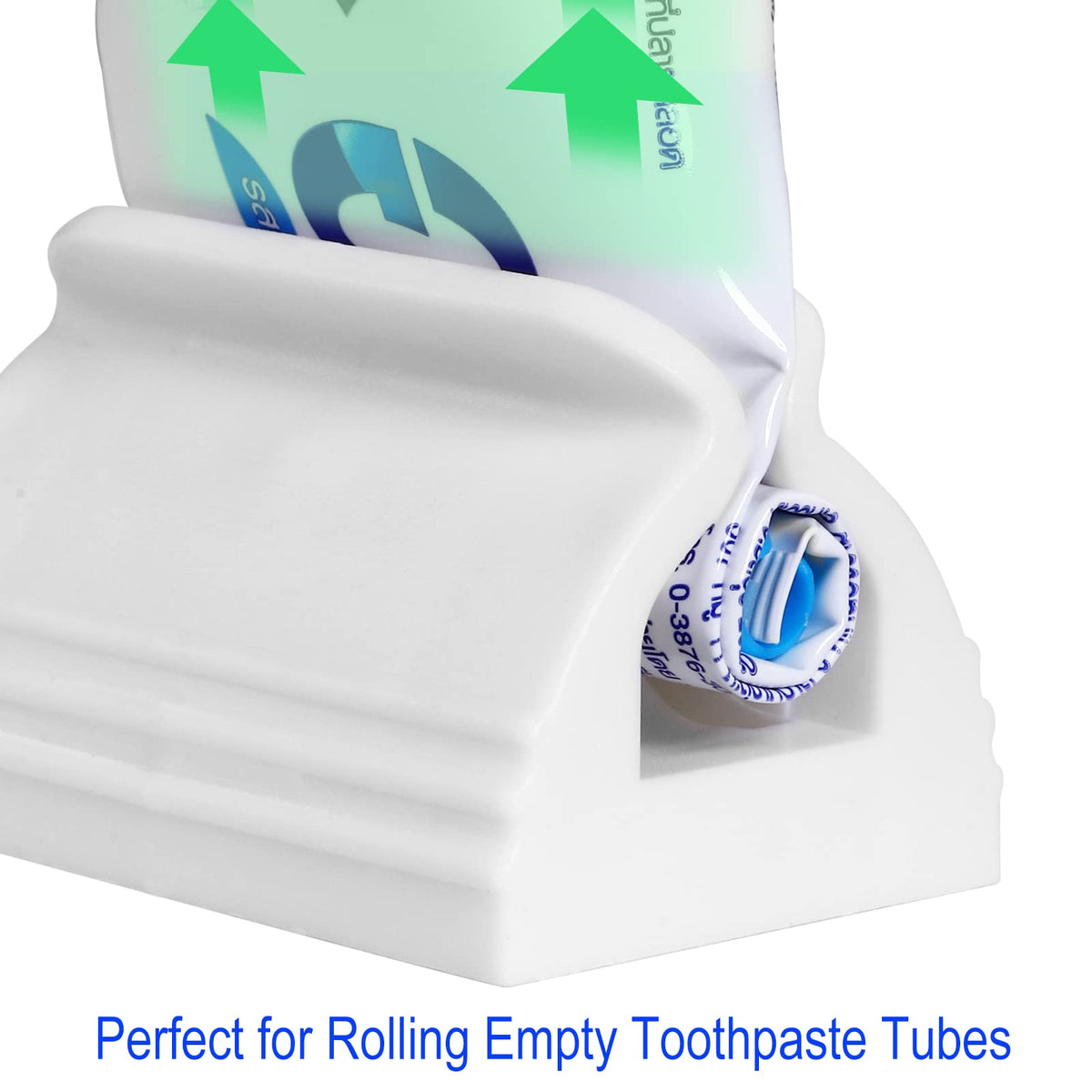 Upgrade your routine with this Toothpaste Squeezer Set of 4 from Curat Cart, perfect for rolling empty toothpaste tubes.