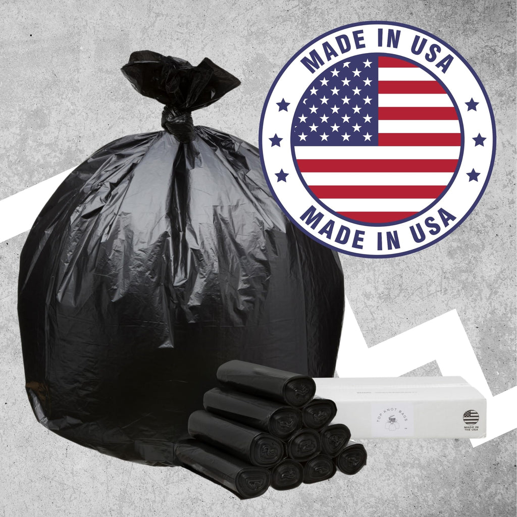 Top Knot Bags Garbage Trash Bag, perfect for daily use. Durable and reliable waste solution from Curat Cart. Made in USA.