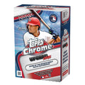Topps Chrome Baseball Update Series offers premium imported trading cards, featuring rookie debut patches. Available at Curat Cart.