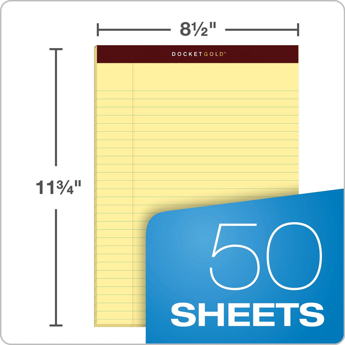 TOPS Legal Pads 6 Pack with 50 sheets each, 100% authentic and available in India at Curat Cart.