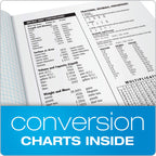 Explore Tops Oxford Composition Notebooks featuring essential conversion charts. Perfect for students and professionals. Available at Curat Cart.