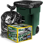 Discover ToughBag Heavy Duty Trash Bags, premium imported quality for tough waste management. Available at Curat Cart.