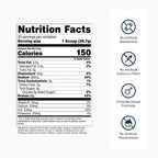 Detailed nutritional facts of Transparent Labs Pea Protein Powder in official packaging, emphasizing quality. Available at Curat Cart.