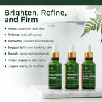Premium imported Tree of Life Face Serums: Niacinamide, Vitamin C, and Pro Collagen for brighter, smoother skin.
