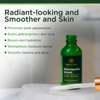 Enhance your skin with Tree of Life Niacinamide Serum. Available online, order now for glowing, hydrated skin!