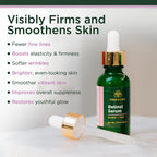 Premium imported Tree of Life Face Serum, visibly firms skin. Boosts elasticity and restores youthful glow for vibrant skin.