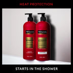 Experience TRESemmé Keratin Smooth Shampoo, specially curated by Curat Cart for heat protection and salon-quality results.
