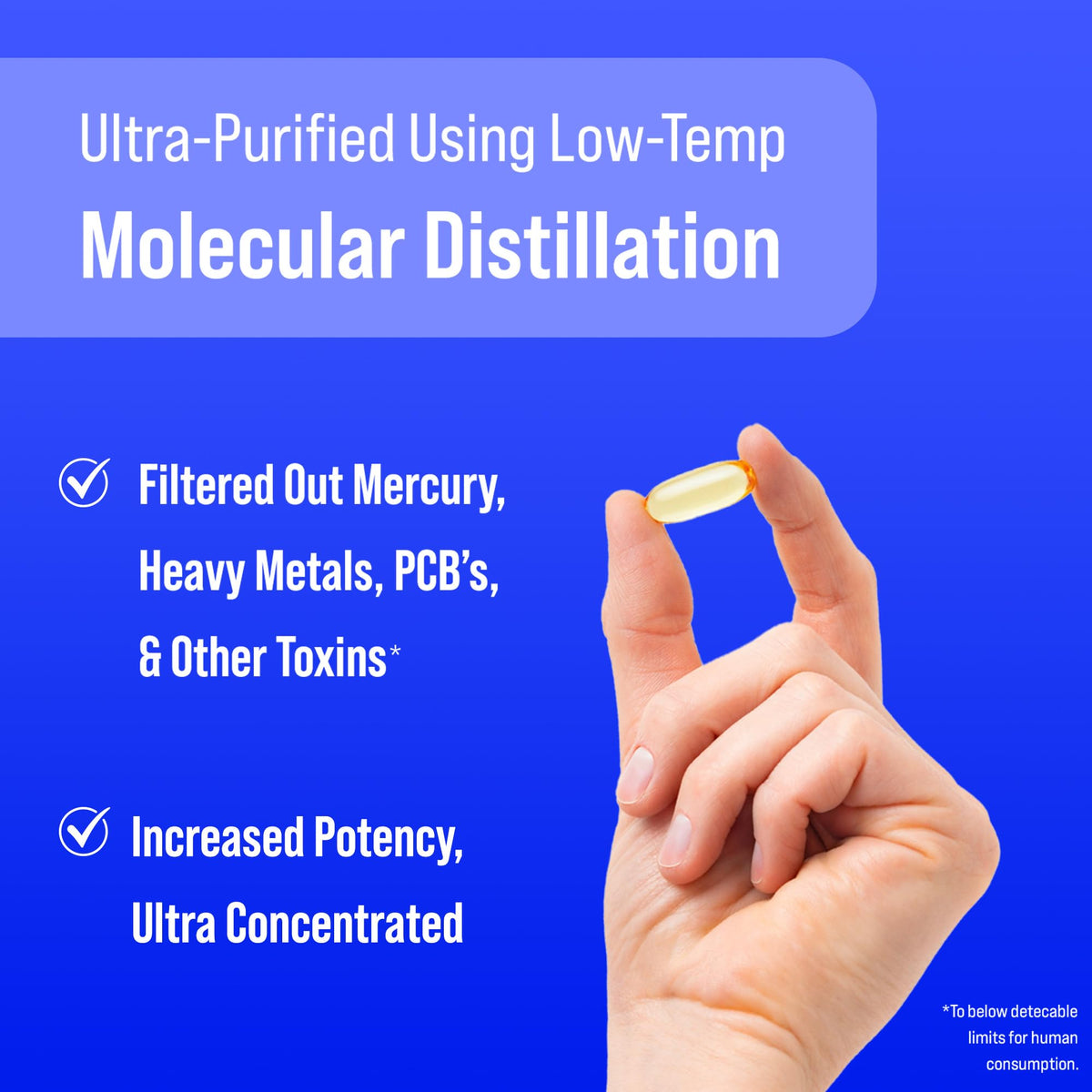 Triple Strength Omega 3 Fish Oil, 100% Authentic, ultra-purified for potency. Available in India at Curat Cart.