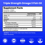Triple Strength Omega 3 Fish Oil offers 100% authentic fish oil benefits. Available in India at Curat Cart for optimal health.
