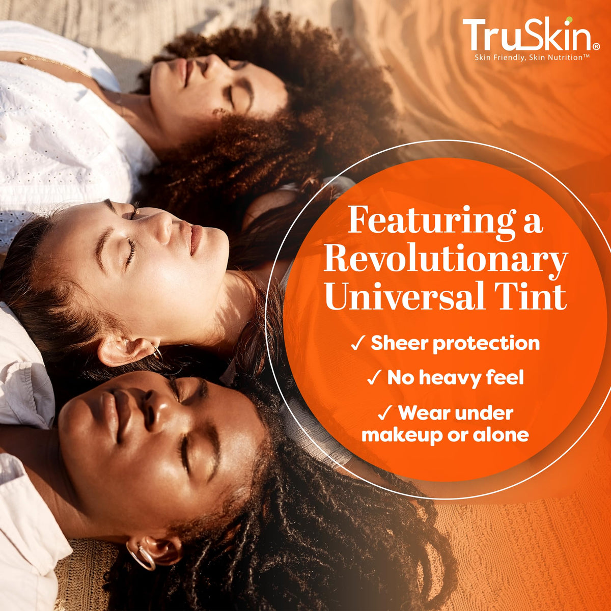 TruSkin Tinted Mineral Sunscreen Serum offers sheer protection without a heavy feel, perfect for daily use. Shop now at Curat Cart.
