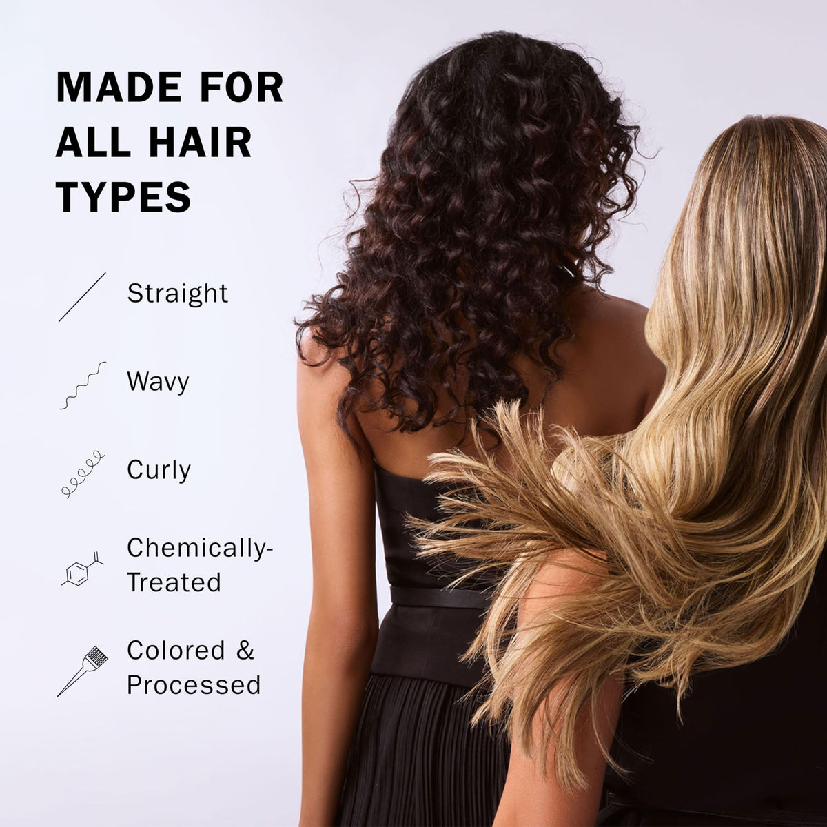 TRUSS Miracle Shampoo caters to all hair types, enhancing straight, wavy, or curly textures. Perfect for daily use at Curat Cart.