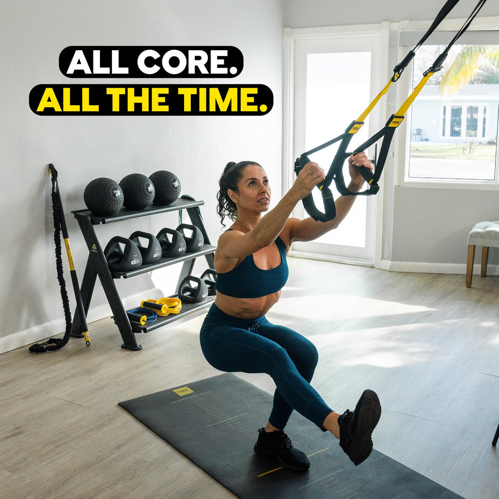 Experience the TRX Home Gym System for core training. 100% Authentic, available at Curat Cart in India.