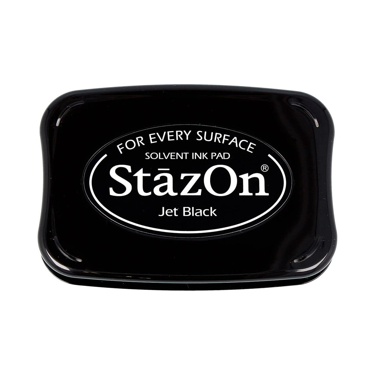 Experience the premium imported Tsukineko StazOn Inkpad in Jet Black, perfect for every surface. Available at Curat Cart.