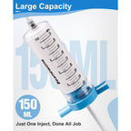 Tubeless Sealant Injector with 150 ML capacity, ensuring 100% authenticity and available at Curat Cart in India.