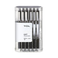 Premium imported TUL Gel Pens Retractable Medium Point in a sleek pack of 12, available at Curat Cart for smooth writing.