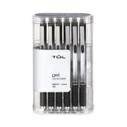 Premium imported TUL Gel Pens Retractable Medium Point in a sleek pack of 12, available at Curat Cart for smooth writing.