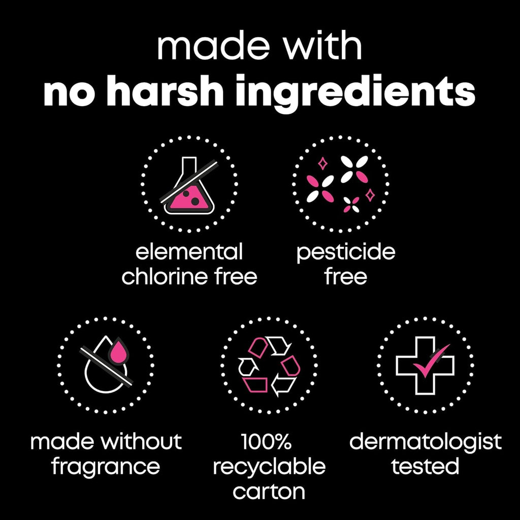 Discover U by Kotex Balance Liners, made without harsh ingredients, perfect for daily use. Available at Curat Cart.
